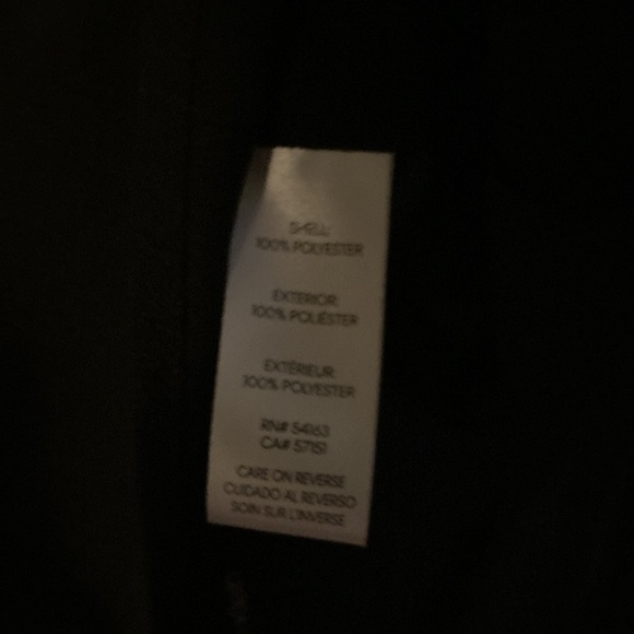 Calvin Klein short sleeve blouse with gold coloured button details - Picture 3 of 5